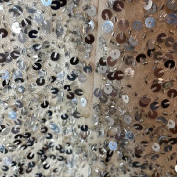 Mac Duggal sleeveless sequin midi sheath dress sz 2. Iiii - Picture 6 of 6